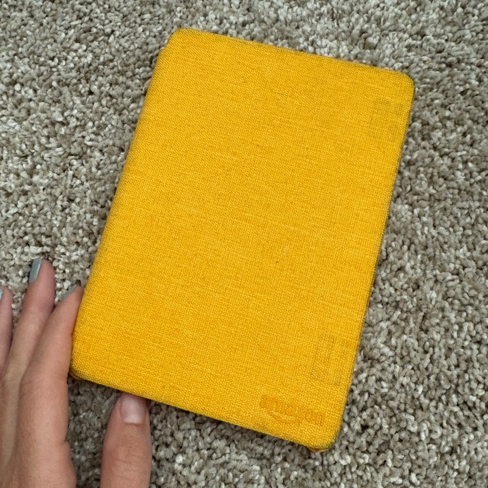 Amazon Vibrant Yellow Kindle Cover
